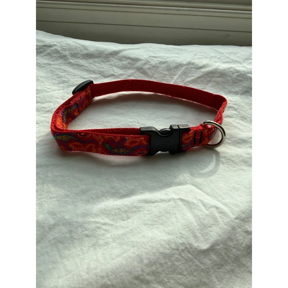 Lupine Pet Dog Collar Ghecko‎ - 3/4 Inch width NWOT